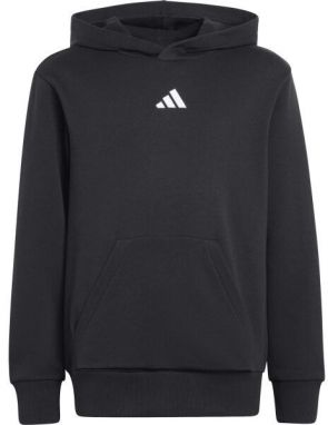 adidas BIG LOGO ESSENTIALS COTTON Detská  mikina, čierna, veľkosť