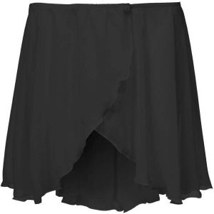 PAPILLON SHORT SKIRT Detská sukňa na balet, čierna, veľkosť