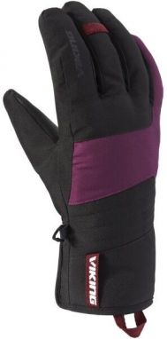 Viking ESPADA Dámske lyžiarske rukavice, čierna, veľkosť