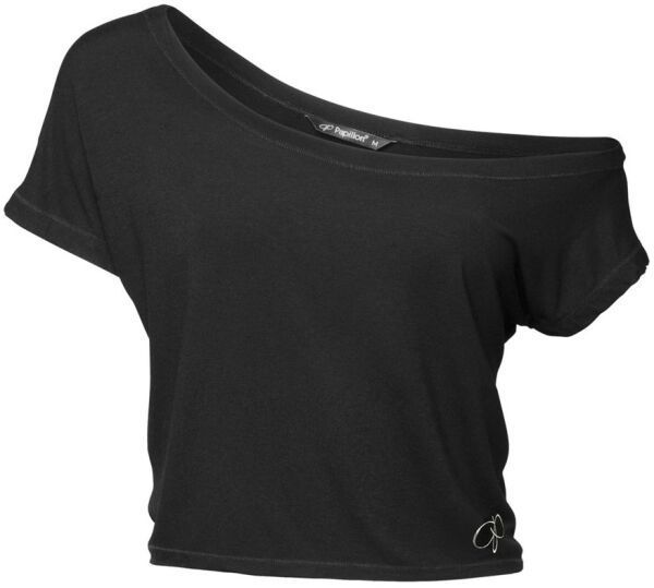 PAPILLON SHORT WIDE Dámske tričko, černá, veľkosť