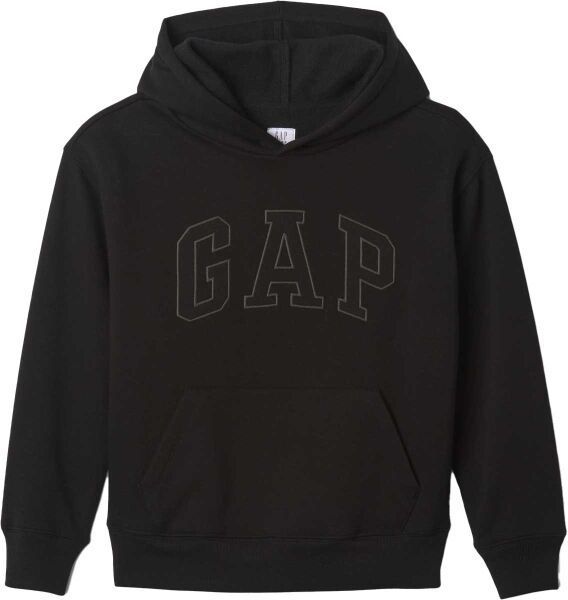 GAP V-BAS HERITAGE PO Chlapčenská mikina, čierna, veľkosť