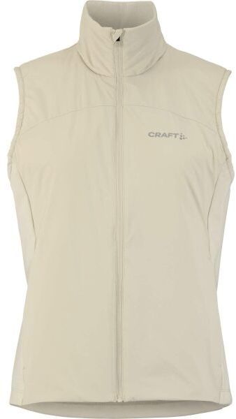 Craft ADV ESSENCE WARM VEST 2 W Dámska multišportová vesta, béžová, veľkosť