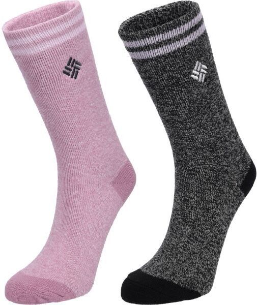 Columbia 2PP THERMAL CREW Dámske ponožky, čierna, veľkosť