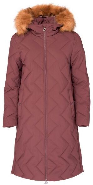 Lotto KAIA Dámsky prešívaný kabát, vínová, veľkosť