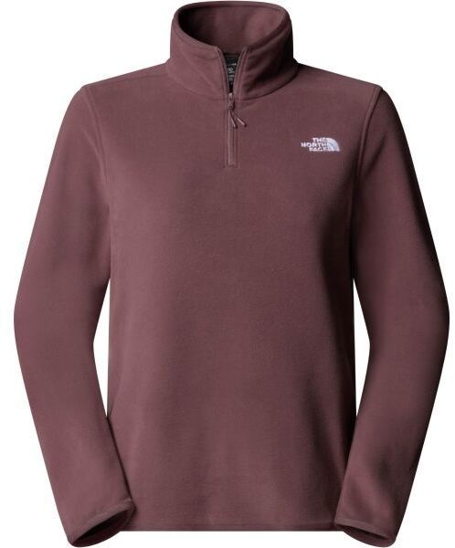 The North Face W GLACIER FLEECE 1/4 ZIP JACKET Dámska mikina, ružová, veľkosť