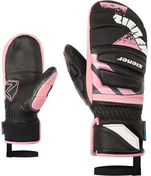 Ziener LOPAKI-Z RACE AS PR MITTEN JUNIOR Dievčenské lyžiarske palčiaky, čierna, veľkosť