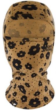 MONS ROYALE SANTA ROSA MERINO BALACLAVA Dámska funkčná kukla, hnedá, veľkosť