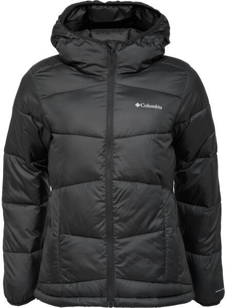 Columbia FIVEMILE BUTTE HOODED JACKET Dámska zimná bunda, čierna, veľkosť