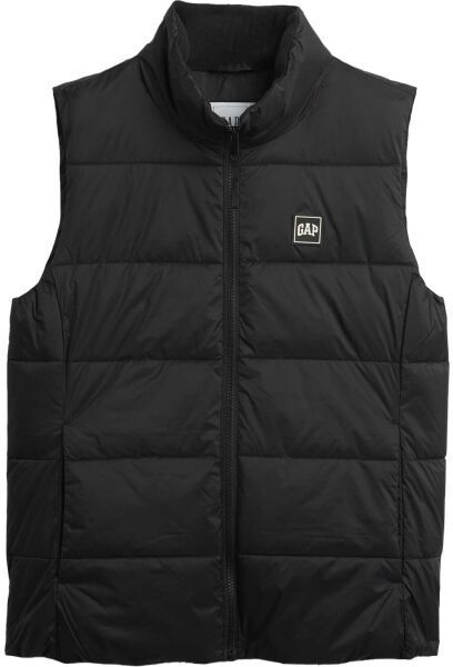 GAP V-FRCH LOGO LW PUFFER Dámska vesta, čierna, veľkosť