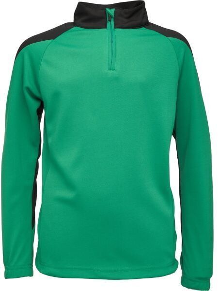 Kensis TONNES JR Chlapčenská mikina, tmavo zelená, veľkosť 128-134