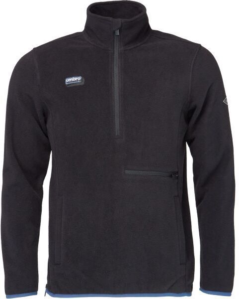 Umbro ANKER Pánska zimná flísová mikina, čierna, veľkosť XXL
