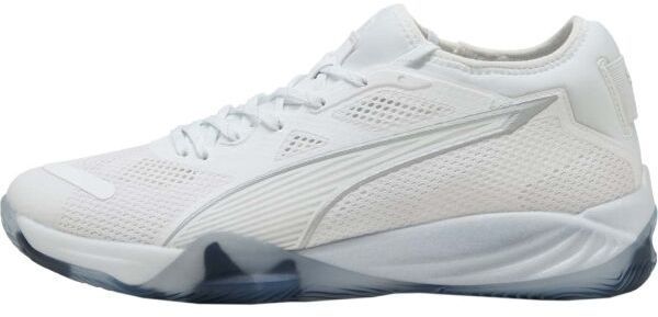 Puma ELIMINATE NITRO SQD 4 Pánska obuv na hádzanú, biela, veľkosť 42.5
