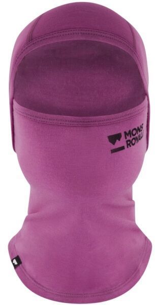 MONS ROYALE SANTA ROSA MERINO BALACLAVA Dámska funkčná kukla, fialová, veľkosť