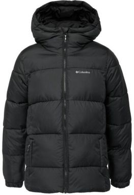 Columbia PUFFECT™ HOODED JACKET Detská zimná bunda, čierna, veľkosť