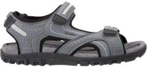 Geox UOMO SANDAL Pánske sandále, sivá, veľkosť