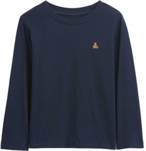 GAP V-SEPT BF LS TOP Detské tričko, tmavo modrá, veľkosť 4Y