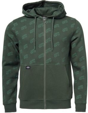 Umbro ARILD Pánska mikina, tmavo zelená, veľkosť