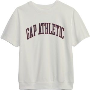 GAP INTL MALE ACTIVE Chlapčenská mikina, biela, veľkosť