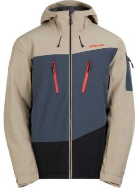 FUNDANGO PRIVET ALLMOUNTAIN JACKET Pánska lyžiarska bunda, béžová, veľkosť