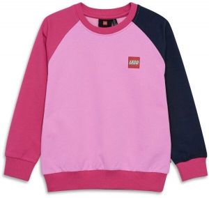 LEGO® kidswear LWSAKU 705 Dievčenská mikina, ružová, veľkosť