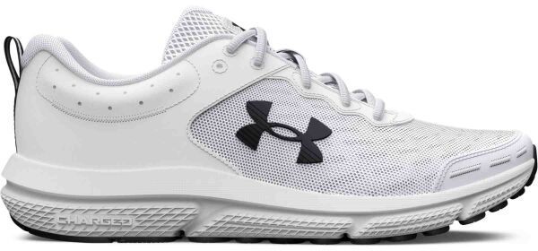 Under Armour CHARGED ASSERT 10 Pánska bežecká obuv, bílá, veľkosť 45.5
