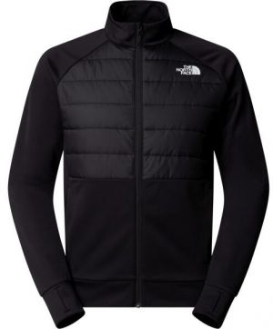 The North Face M REAXION 2.0 FLEECE HYBRID FULL ZIP JAC Pánska hybridná mikina, černá, veľkosť