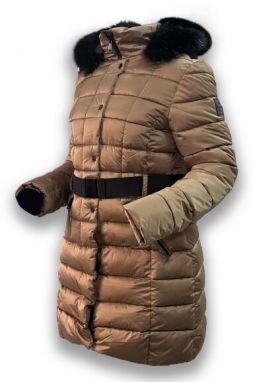 TRIMM AGATA Dámska zimná parka, zlatá, veľkosť