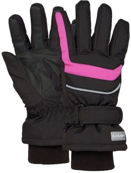 LOAP RODI Detské rukavice, čierna, veľkosť 6Y