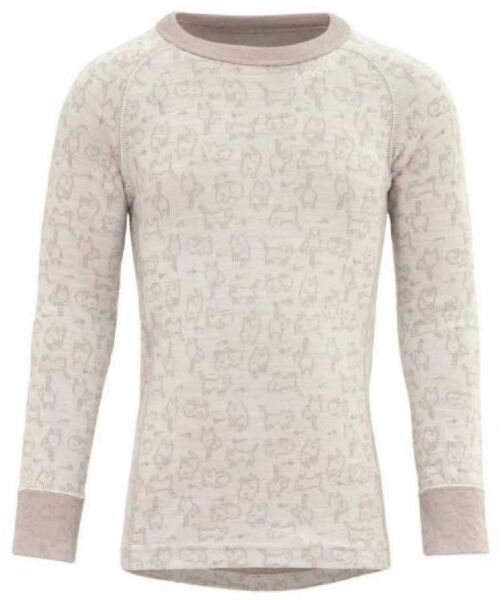 Devold DUO ACTIVE KID Detské tričko, bílá, veľkosť