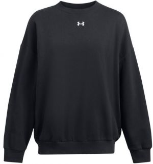 Under Armour RIVAL FLEECE CREW Dámska mikina, černá, veľkosť