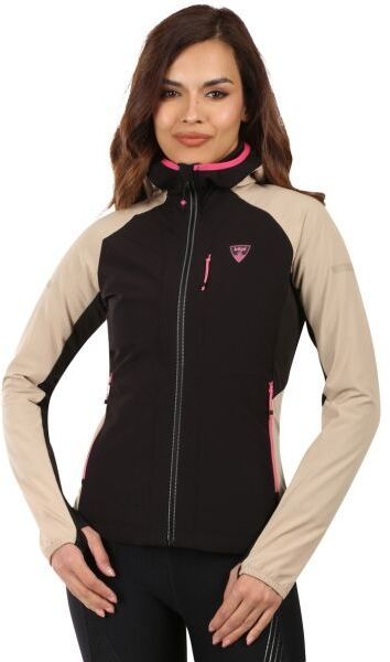 KILPI BALEO Dámska softshellová bunda, čierna, veľkosť