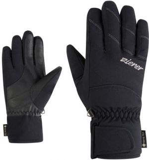 Ziener KATIMA-Z GTX LADY Dámske lyžiarske rukavice, čierna, veľkosť