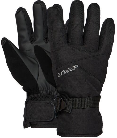 LOAP RAMIR Pánske rukavice, čierna, veľkosť