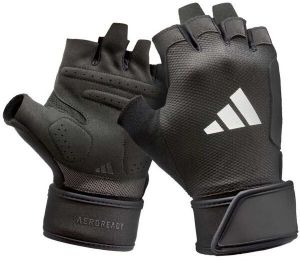 adidas STRENGTH TRAINING GLOVES Dámske tréningové rukavice, čierna, veľkosť