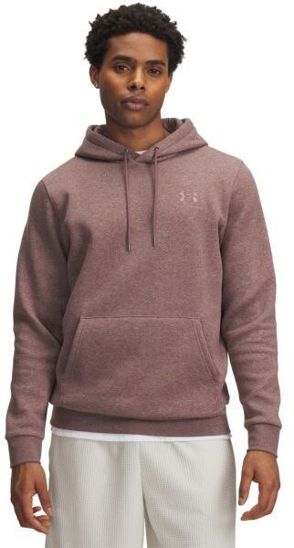 Under Armour ESSENTIAL Pánska mikina, vínová, veľkosť