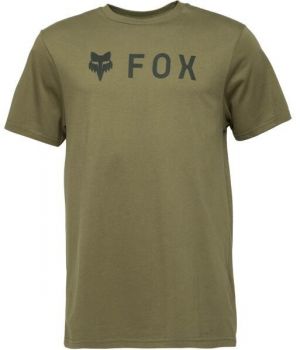 Fox ABSOLUTE SS PREM TEE Pánske tričko, khaki, veľkosť