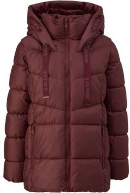 s.Oliver OUTDOOR JACKET Dámska zimná bunda, vínová, veľkosť