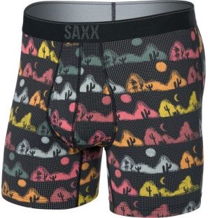SAXX QUEST Pánske boxerky, čierna, veľkosť