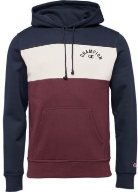 Champion HOODED Pánska mikina, vínová, veľkosť