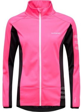 Klimatex MIRABEL Dámska vetruodolná cyklistická bunda, ružová, veľkosť XXL