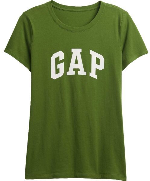 GAP V-SS LOGO CLASSIC TEE Dámske tričko, zelená, veľkosť