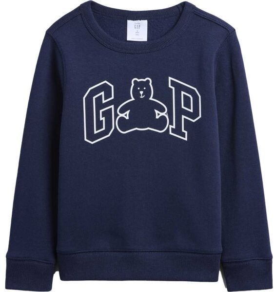 GAP V-DB GR CREW Detská mikina, tmavo modrá, veľkosť 3Y