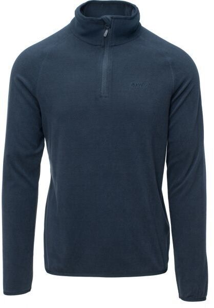 Hi-Tec DILASO Pánska microflísová mikina, tmavo modrá, veľkosť