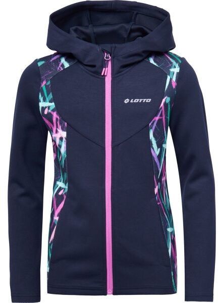 Lotto PABBY Dievčenská technická mikina, tmavo modrá, veľkosť 116-122