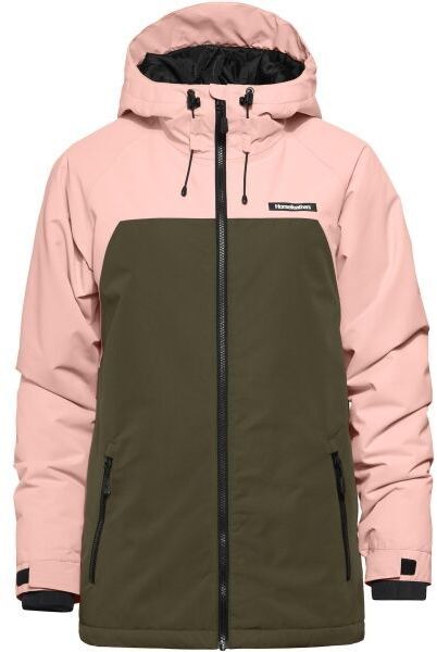 Horsefeathers TAY Dámska lyžiarska/snowboardová bunda, ružová, veľkosť