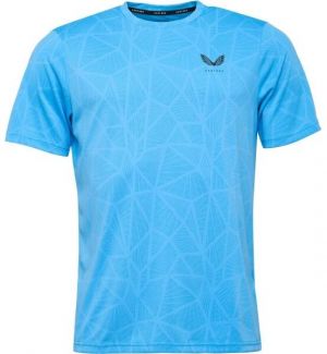 CASTORE ENGINEERED KNIT SS T-SHIRT Pánske tričko, modrá, veľkosť