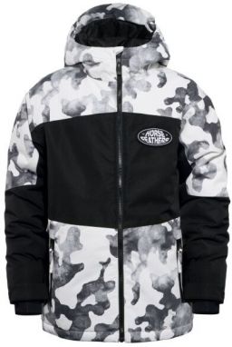 Horsefeathers RIGBY YOUTH Chlapčenská lyžiarska/snowboardová bunda, čierna, veľkosť