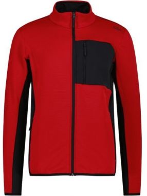 CMP MAN JACKET Pánska mikina, červená, veľkosť