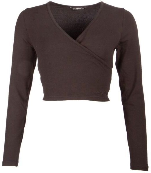 PAPILLON CROSS-OVER Dámsky zavinovací sveter, čierna, veľkosť