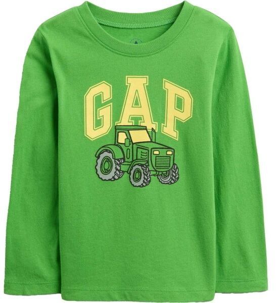 GAP V-BF LS GR T Detské tričko, zelená, veľkosť